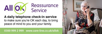 ALL OK Reassurance Service daily call